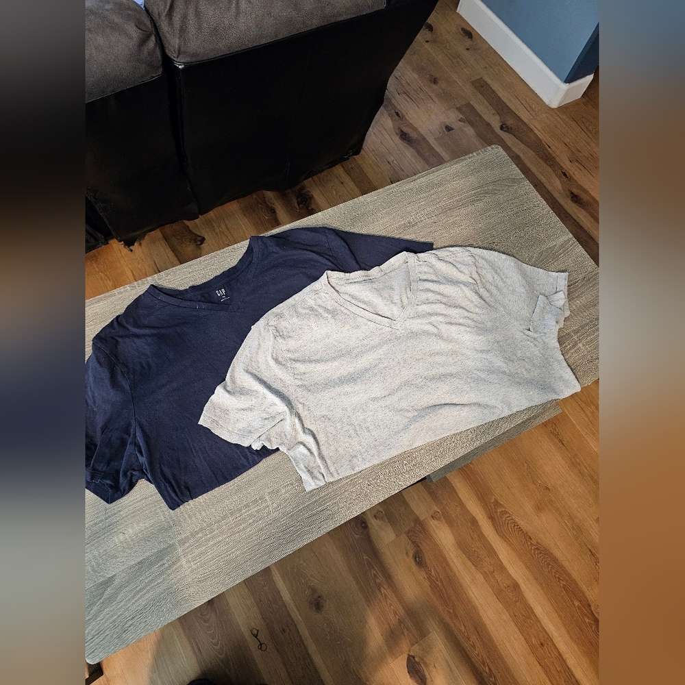 Gray and Navy T-Shirts